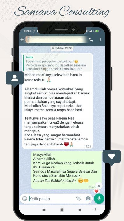 konsultan pernikahan - testimoni 1